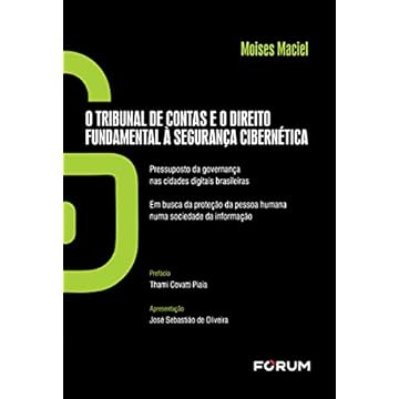Capa do livro O Tribunal de Contas e o Direito Fundamental à Segurança Cibernética: Pressuposto da governança nas cidades digitais brasileiras - em busca da proteção da pessoa humana numa sociedade da informação