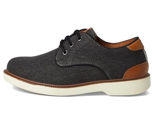 Florsheim Boy's Highland Canvas Plain Toe Oxford Jr. (Toddler/Little Kid/Big Kid)4