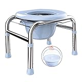 ★ Fácil de limpiar: Aumente el cubo se puede deslizar suavemente desde debajo del asiento, se quita fácilmente para limpiarlo y se usa el asa para levantar el cubo, que es más higiénico.