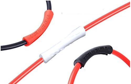 Bicycle Frame Protection Protector Rubber Sleeve for Shifter Brake Cable 3 Colors， 4 pcs/Bag
