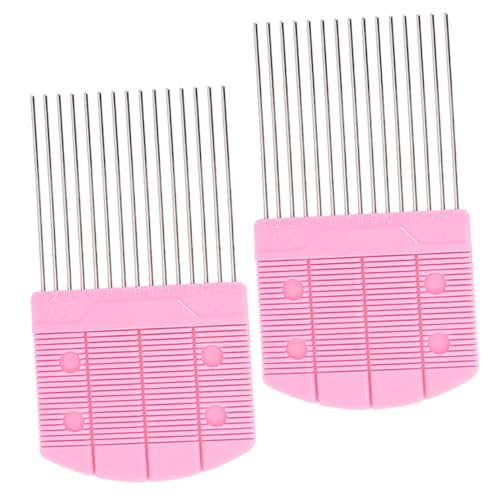 NUOBESTY 2stücke Papier Quilling Kamm DIY Werkzeug Metall Und Kunststoff Handwerkzeug Für Heimwerker Kompakt Und Tragbar Für Quilling-projekte