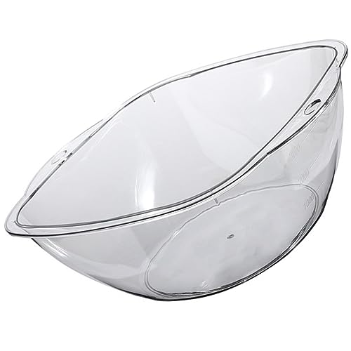 Lavabo en plastique pour visage bassine transparente portable et solide pour maison