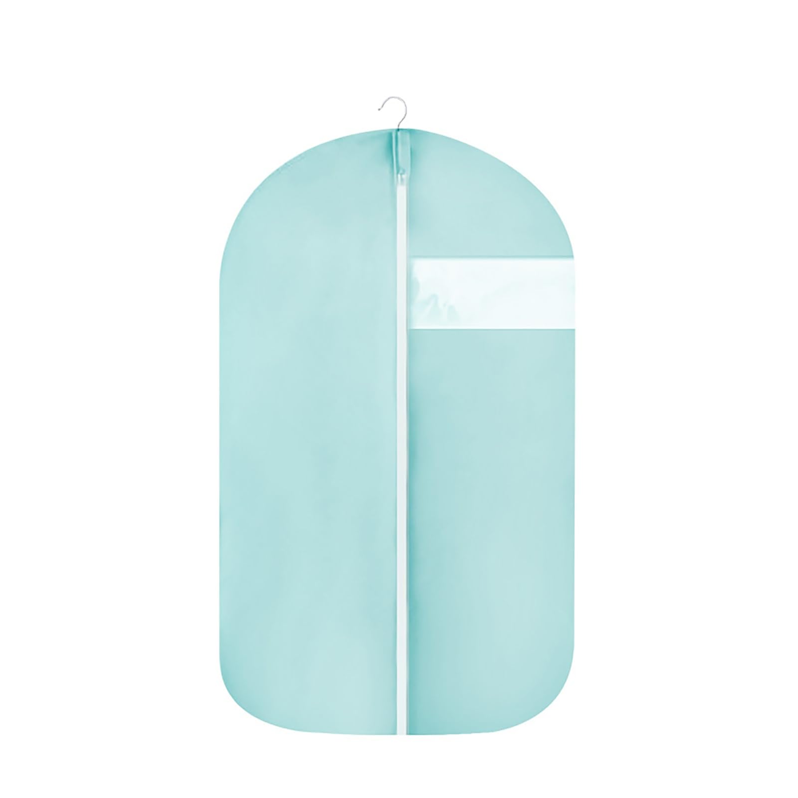 vfdaSWQQ Coat hanger cover, Garment Bags for Storage, Suit with Zippers, Clothess for Coats, Jackets, Shirts(Blue,Small)