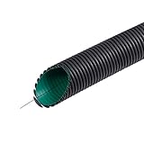 Gewicht: 9500g Fränkische Kabelschutzrohr Kabuflex R plus Typ 450 50,0x40,0mm für Erdverlegung schwarz 50 Meter
