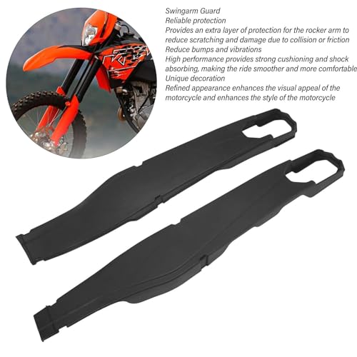 1 Paar Schwingenabdeckung für KTM EXC 125-500 (Links + rechts) - Hochfester Kunststoff - Heck-Schwingarm Schutz