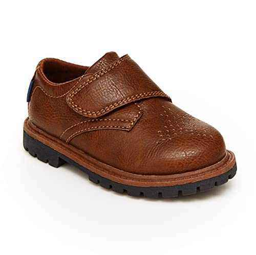 Carter s Boy s Paul Dress Shoe, Brown, 9 Toddler