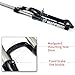 RUJIXU Mountain Bike Suspension Fork 26 Inch Disc V Brake MTB Fork 100mm Travel 1-1/8