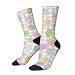 GWLCGFY Easter Socks for Women Men, Novelty Fashion Bunny Eggs Socks Gifts for Easter Day Decor