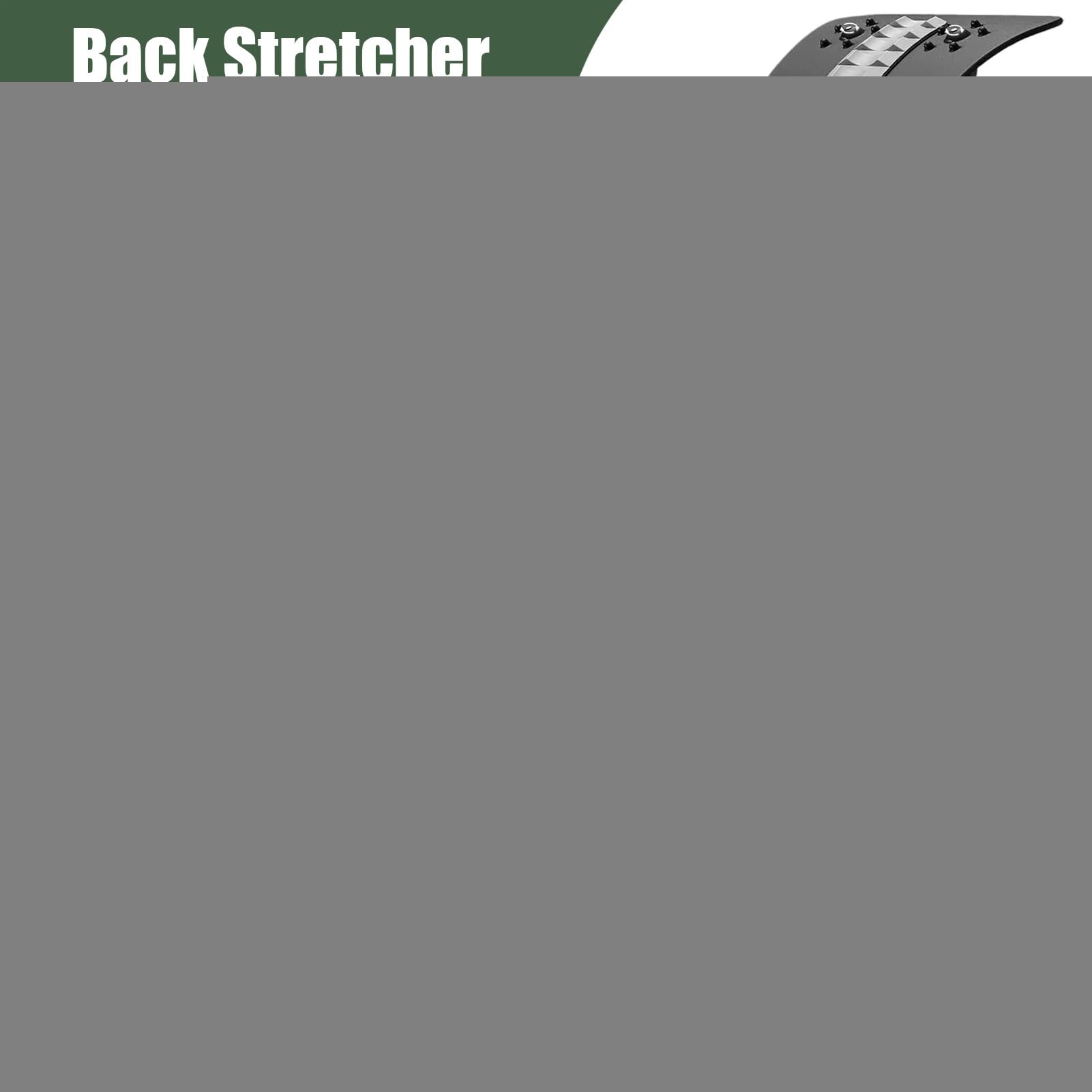 Étirement du dos, planche de soutien de la taille, masseur de la colonne vertébrale, outil d'alignement réglable, appareil lombaire, aide à la flexibilité portable, rehausseur ergonomique pour