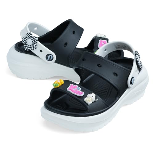 Image of DOCTOR EXTRA SOFT Women's Classic & Premium Casual Clogs /Sandals with Cute Charms for Adult | Comfortable & LightWeight| Stylish & Anti-Skid | Waterproof Everyday Cushion Slippers Girls /Ladies D-554