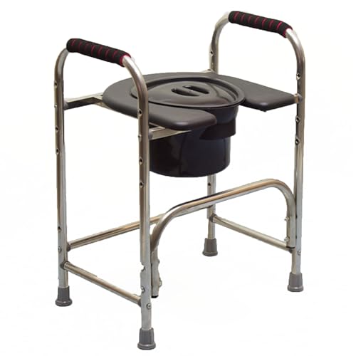 Commode de chevet pour personnes âgées pliable pour éviter les chutes nocturnes - 2