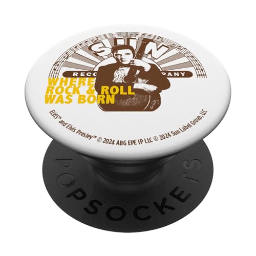 Sun Records X Elvis Presley, où est né le rock and roll PopSockets PopGrip Adhésif