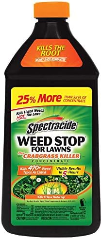 Spectracide Weed Stop For Lawns + Crabgrass Killer Concentrate, 32-oz