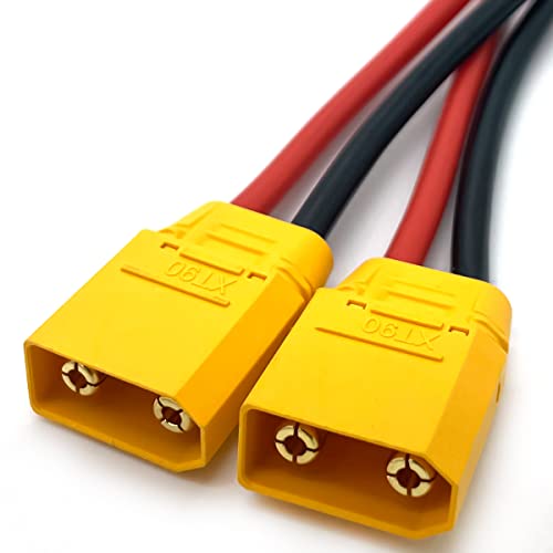 Fly Rc Xt90S Xt-90 Plug Anti-Spark Parallel Battery Connector Cable Xt90 Connector Style Parallel Y-Harness For Quadcopters Multirotors Rc Lipo Battery #TOP2