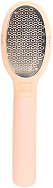 Foot File | No-Mess Pedicure Tool for Smooth, Soft Feet | Gently Removes Dry Skin & Calluses | Built-In Catch Tray | Use Weekly on Dry Skin | Easy to Clean & Dishwasher Safe