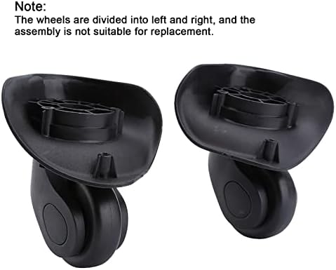 2Pcs Luggage Swivel Wheels, Office Chair Caster Wheel Universal Swivel Suitcase Replacement Wheels For Travel Case