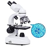 ★【Partage en temps réel】 Le microscope composé est livré avec des accessoires complets et un adaptateur pour téléphone intelligent qui vous permet de partager des photos ou des vidéos avec votre famille et vos amis en temps réel. C'est le cadeau parfait pour les enfants et les adultes curieux d'explorer le monde miniature.