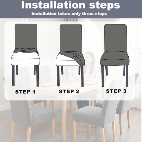 Housse de chaise extensible universelle pour sublimer vos réceptions - 3