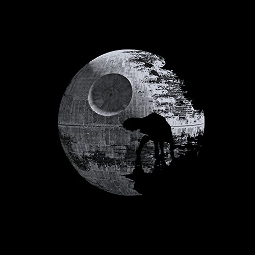 Makaya T-Shirt Geek Death Star avec ATAT - Les Beatles, Paul McCartney, John Lennon, RIngo Starr, George Harrison Makaya T-Shirt Geek Death Star avec ATAT – Image 3