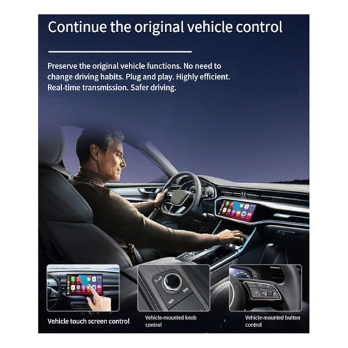 Caja CarPlay 2 en 1 para solucionar los cables sueltos y rotos en el coche 4
