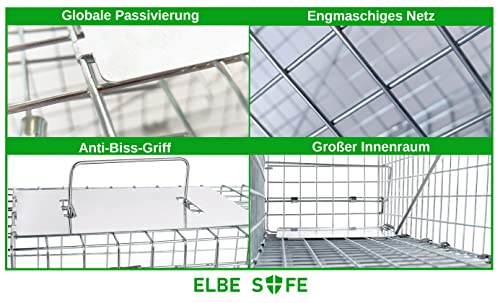 Marderfalle Elbe Safe Lebendfalle für Marder, Katzen und Hunde
