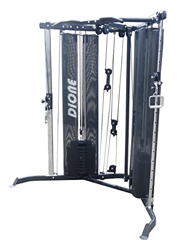 Dione Cable Crossover 2X 50KG Kraftstation - Multi-Kabelzug - Fitness Training Center - Homegym – Bild 3