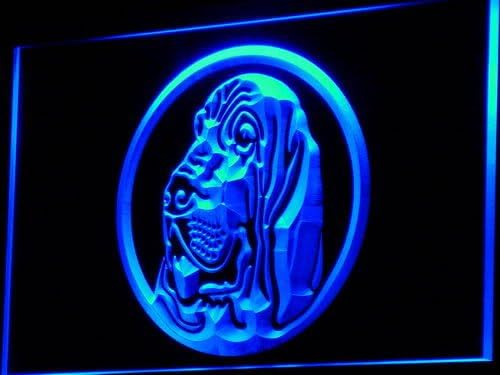 ADVPRO i655-b Bloodhound Dog Breed Pet Shop Neon Light Sign