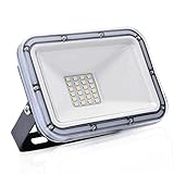 🌻Life Mayor vida útil: los reflectores LED de 20W tienen chips LED de alta eficacia y alta potencia. que reducen la acumulación de calor. Al mismo tiempo, el diseño innovador del disipador de calor con aletas proporciona una disipación de calor efectiva a largo plazo y extiende la vida útil del proyector .