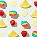 Taffy Shop Superman's Playdough, Lemon Vanilla pudding raspberry Salt Water Taffy – Assorted Gourmet Candy Variety Pack, Bulk Sweet Snack, Fresh & Gluten-Free, 60 Individually Wrapped Pieces (14oz)