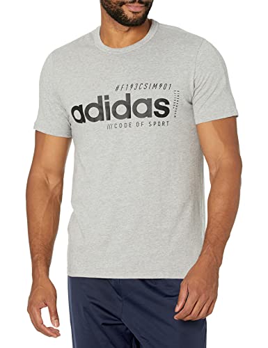 Tee shirt adidas homme manches courtes contre la transpiration pendant l'effort