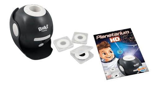 Buki France 8003 – Discos De Repuesto Para Planetario HD: Luna, Europa Y Marte, Compatible Con Planetario 8002, +8 Años