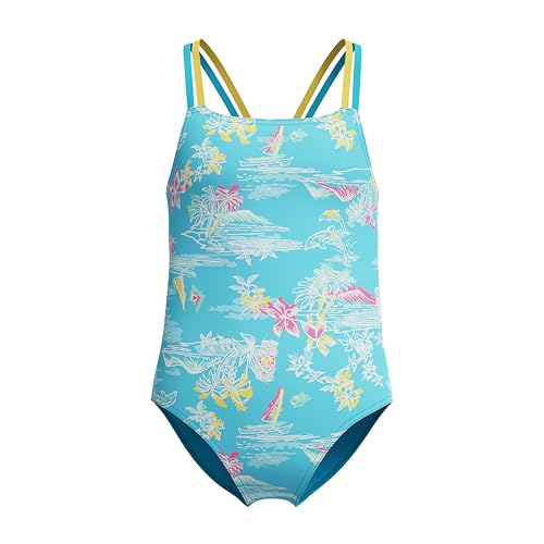 Image of Speedo Girl's Swimsuit One Piece Thin Straps
