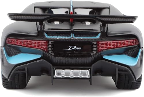 Image of LONGMIRE Metal Pull Back Diecast Car 1:32 Bugatti CHIRON Model with Sound Light Boys Gifts Toys for Kids Pack of 1, Multicolor (BUGGATI)