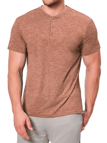 T-shirt Henley homme coupe ajustée aux finitions soignées