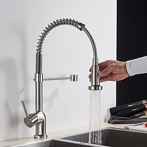 Robinet d'évier de cuisine commercial avec mitigeur eau chaude