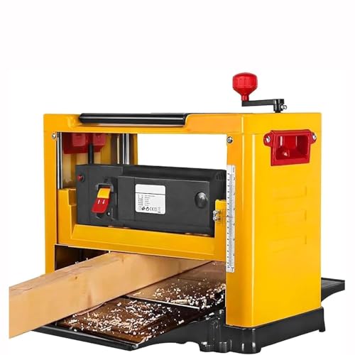 220V Portable Electric Jointers Woodworking Planer Desktop Wood Planer,Desktop Electric Jointers Plane Multifunctional Desktop Woodworking Planer for Wood Cutting Tools