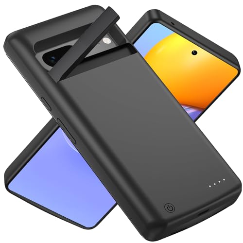Coque de batterie pour Google Pixel 7 Pro étui chargeur de secours mince 10000 mAh