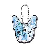 Hongma Schlüsselkappen Schlüsselüberzieher Bulldog Ausdruck Farbig Silikon Zubehör Unisex