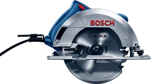 Bosch GKS 190 Professional Corded Circular Saw, 1400W Motor, 184mm Blade, Air Blower, 5200 RPM, 4.1kg, Parallel Guide, Wood Cutting Power Tool, 1 Year Warranty product image 6