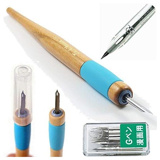 Tachikawa Portalápices de cómic (T-40) + bolígrafo cromado Zebra Comic G modelo 10 puntas (PG-6C-C-K)