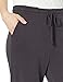 Amazon Brand - Daily Ritual Women's Sandwashed Modal Blend Jogger Pant, Black, Medium