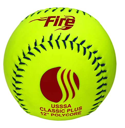 Balle molle Baden USSSA Classic Plus .52 COR de 30,5 cm pour entraînement en douzaine