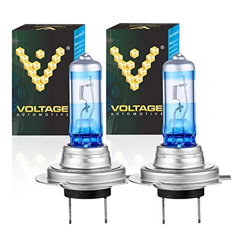 Voltage Automotive Lot de 2 ampoules de phare H7 24 V 70 W Night Eagle Series Halogène Feux de route Feux de croisement Feux de brouillard pour voiture camion E-mark (E4) Cover