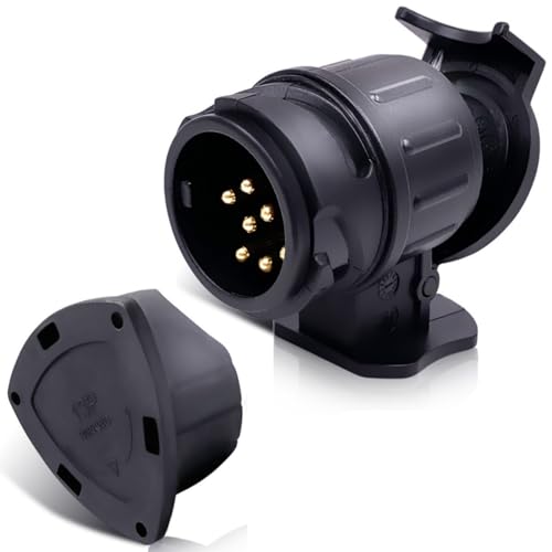 Adattatore Rimorchio Da 13 A 7 Pin Shkalacar - Collegamento Sicuro Per Veicoli E Rimorchi