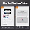 Dual-Lens Endoscope Camera with Light,Borescope with 8 Adjustable LED Lights 1920P HD,16.5ft Semi-Rigid,IP67Waterproof USB Inspection Camera for iPhone,Gadgets for Men...