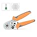 iCrimp Wire Ferrule Crimping Tool, Hexagonal Crimp Profile, Self-adjusting Wire End-sleeves Crimper for AWG23-10 Insulated Terminal & Non-insulated Ferrule