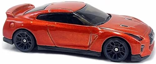 Image of Hot Wheels 1:64 17 Nissan GT-R R35 Nightburnerz 3+ Yrs Age (Orange)