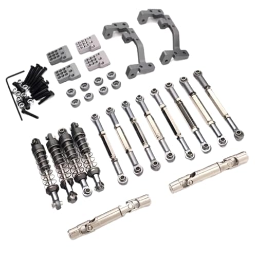 RC�X�y�A�p�[�c For WPL For C14 C24 C24-1 C54 1/16 �����V���[�V�����N���b�h�v�����b�h�}�E���g�V���b�N�A�u�\�[�o�[�h���C�u�V���t�g�Z�b�g Rc �J�[�A�b�v�O���[�h���i(Grey)