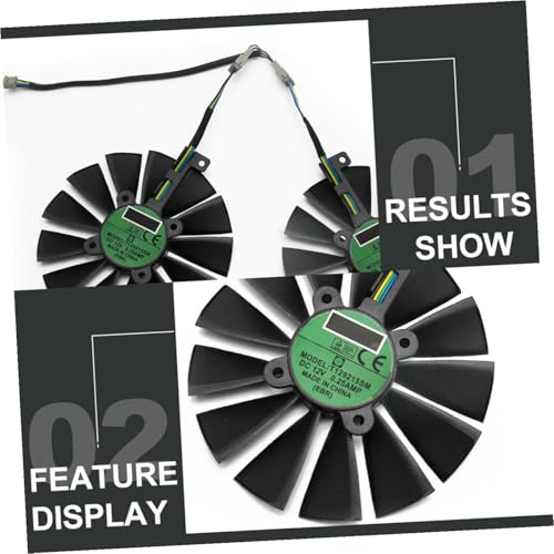 Ventilador para tarjeta gráfica y refrigeración de PC con repuesto de GPU 7