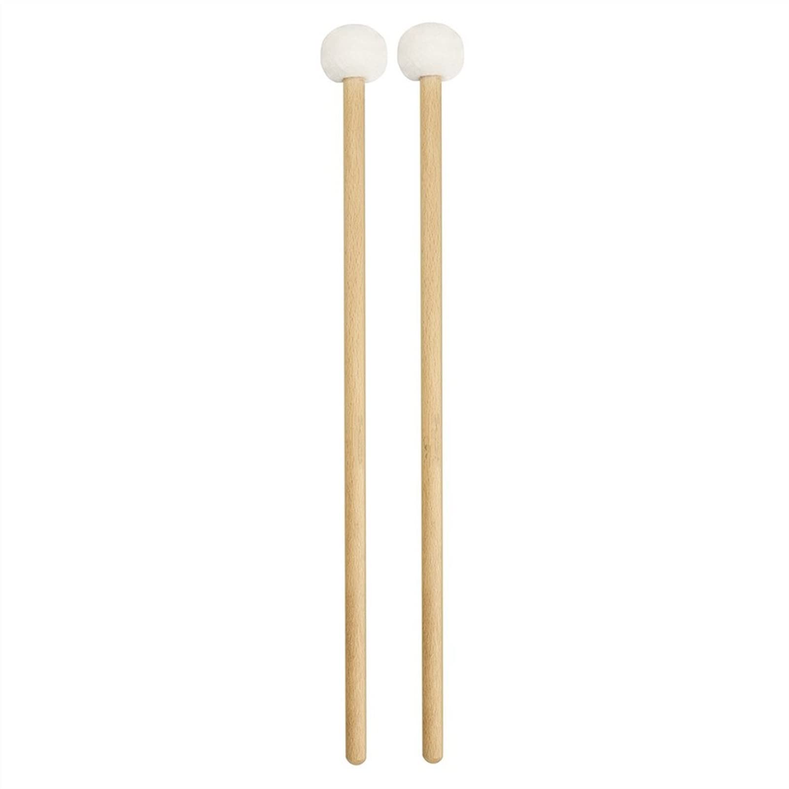 Dorosłych Pałki perkusyjne 1 Para Feil Malletssticks Z Drewnianym Uchwytem Do Instrumentu Perkusji Accessaries